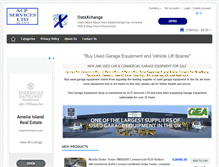 Tablet Screenshot of garageequipmentshop.com